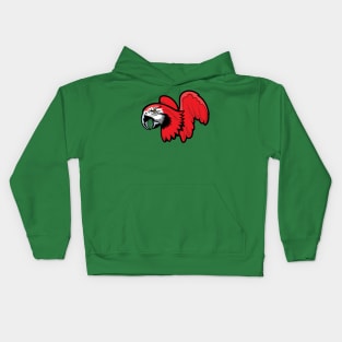 Cartoon Parrot Kids Hoodie